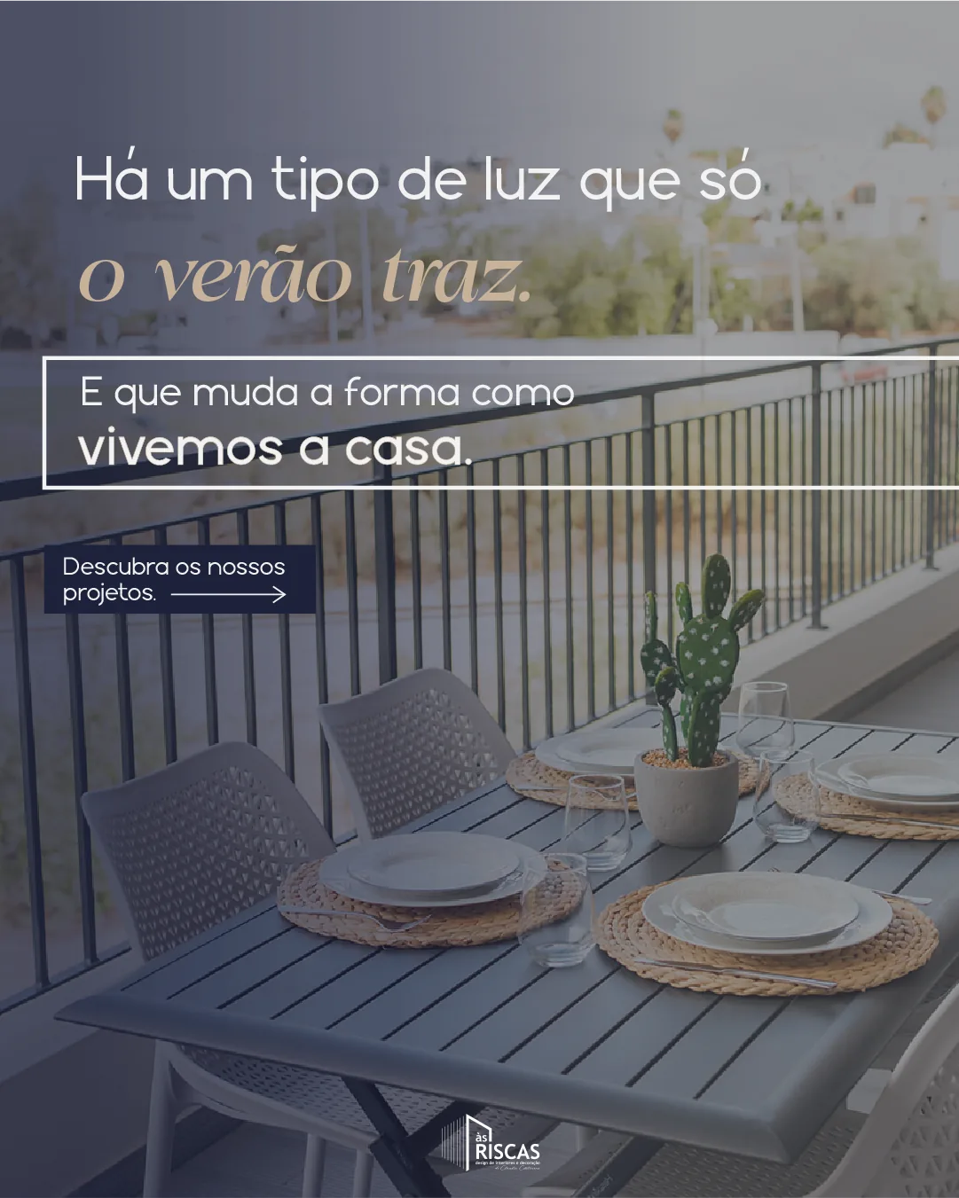 Publicação lifestyle da Às Riscas Interior Design