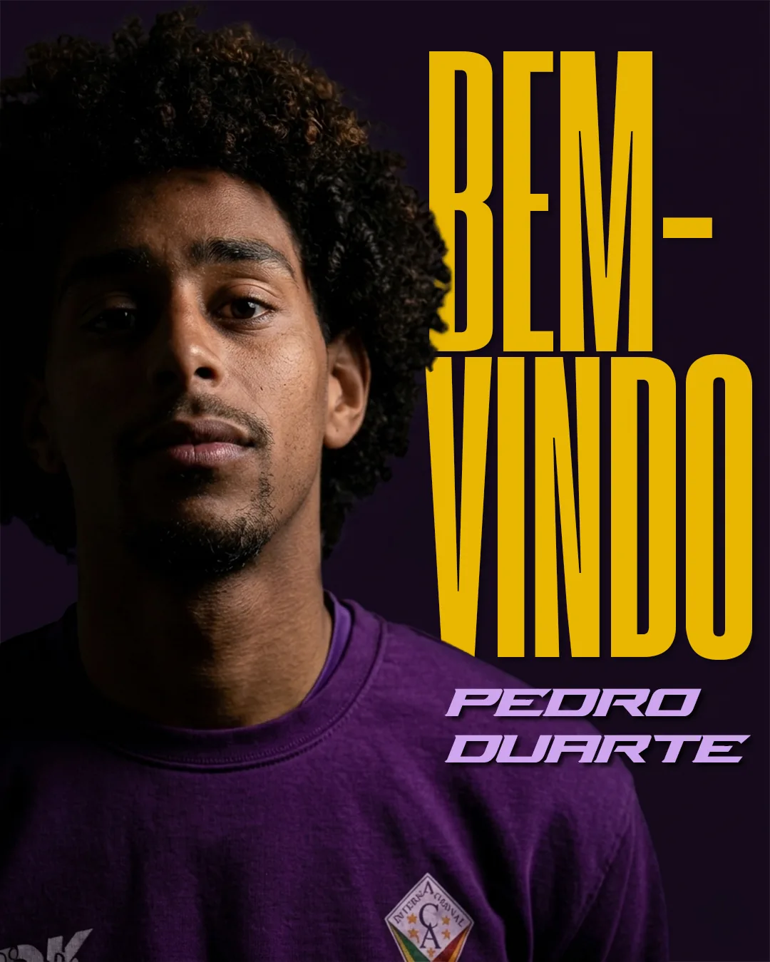 Publicação de boas-vindas a um reforço do Internacional de Almancil