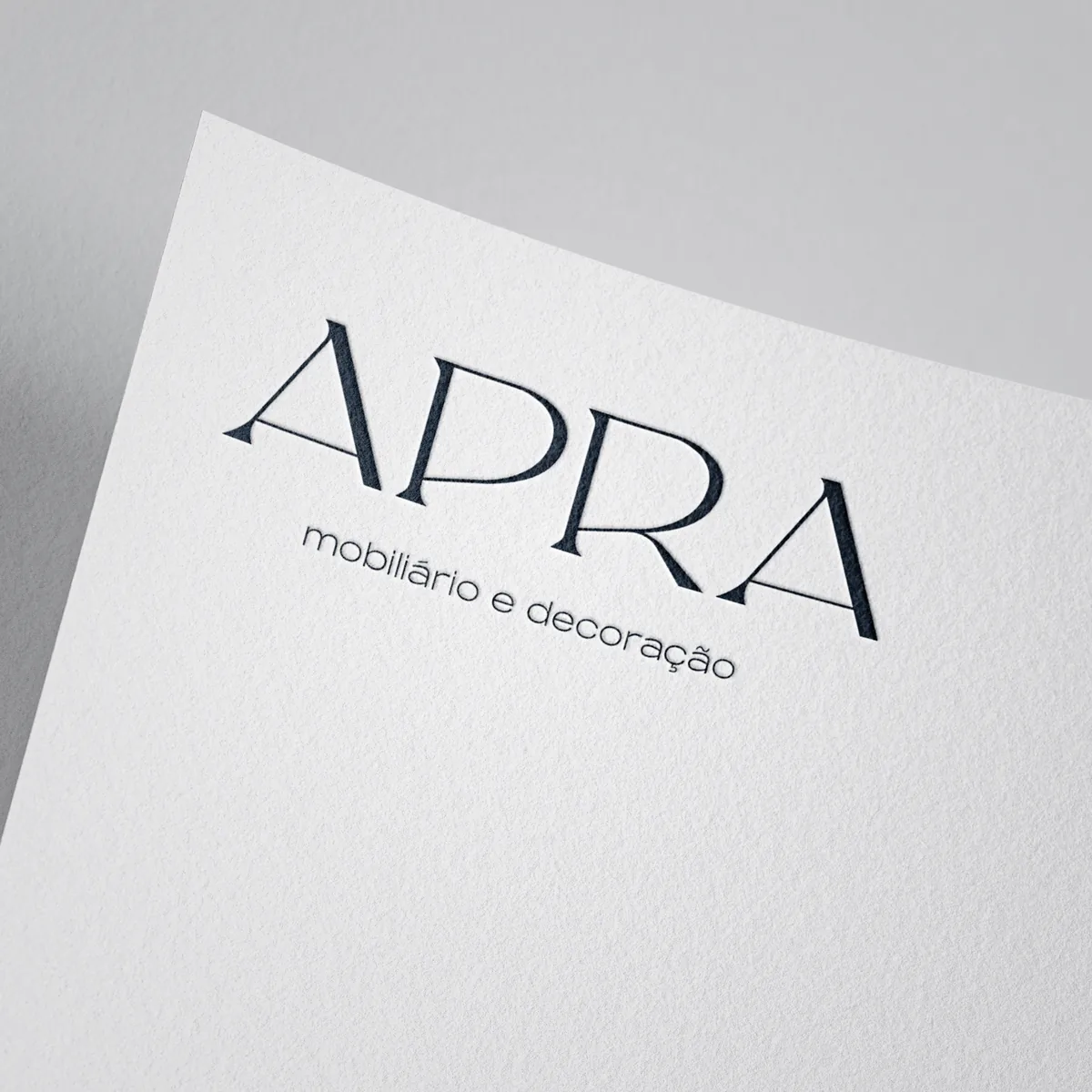 Nova identidade APRA aplicada em papel timbrado