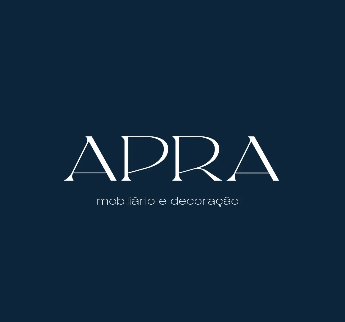 Novo logótipo APRA — mobiliário e decoração